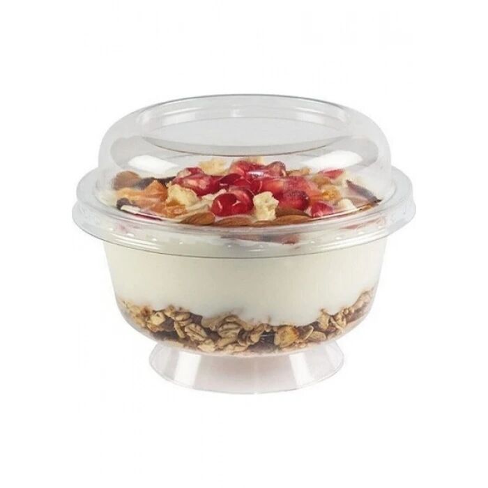 Kristal Ayaklı Kase + Kapak (Adet)