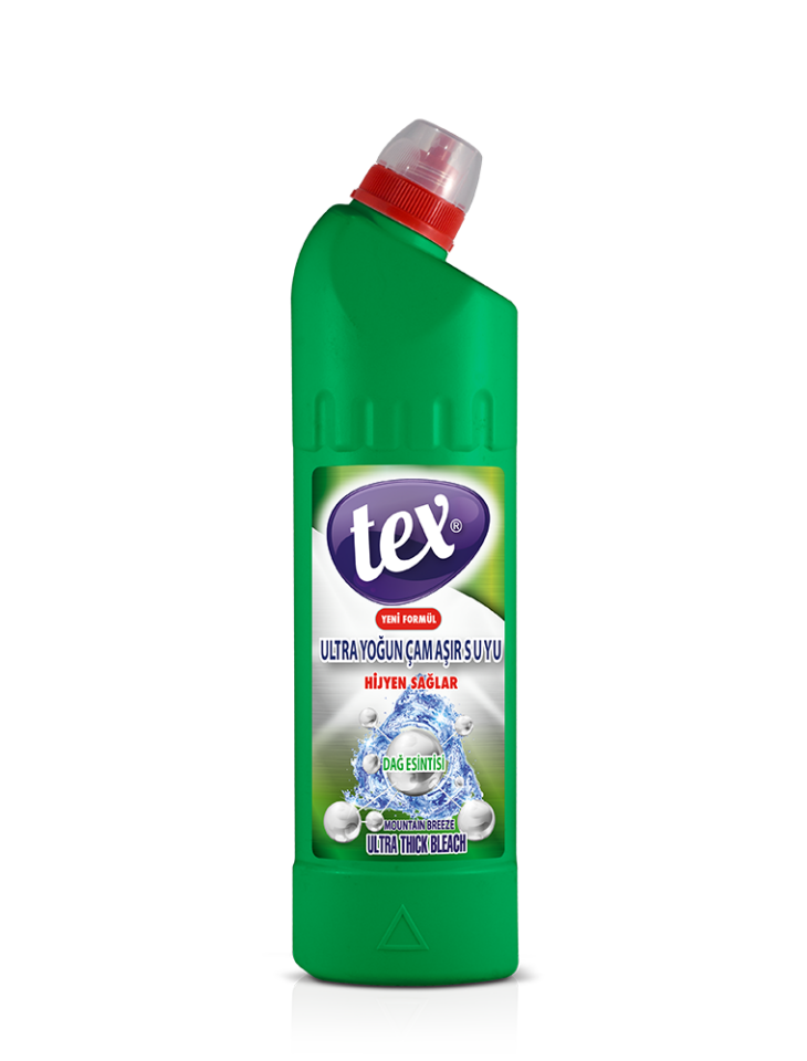 Tex Ultra Çamaşır Suyu Dağ Esintisi 750 Ml