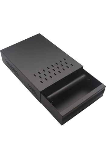 Paslanmaz Kahve Posa Çekmecesi Siyah