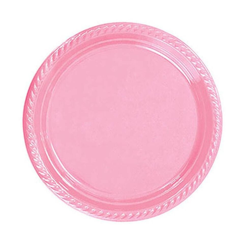 Pembe Plastik Tabak 25 Ade