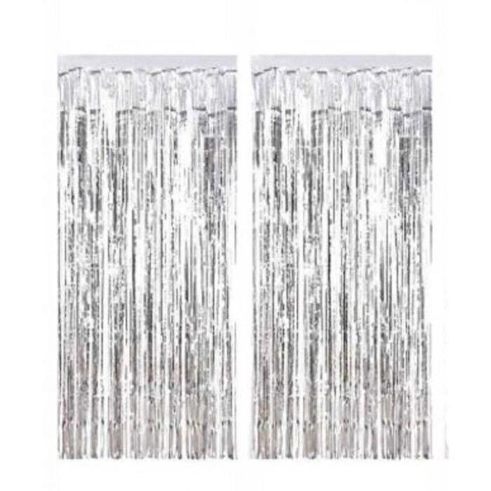 Metalize Gümüş Arka Fon