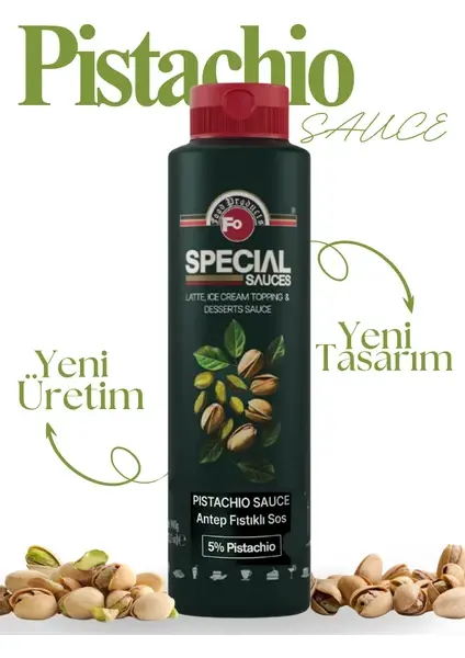 FO Antep Fıstıklı Special Sos 940 gr (%5)