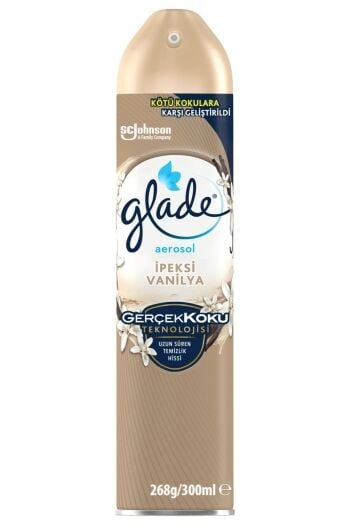 Glade Aerosol Sprey İpeksi Vanilya 300ML