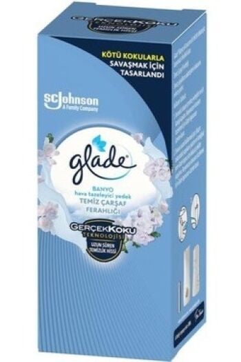 Glade Banyo ve Hava Temizleyici Temiz Çarşaf Yedek Tüp 10 Ml