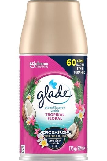 Glade Otomatik Sprey Yedek Tropikal Floral 269 Ml