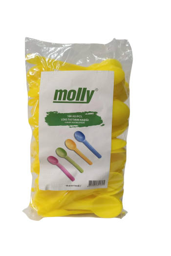 Dondurma Kaşığı Sarı 100 Adet