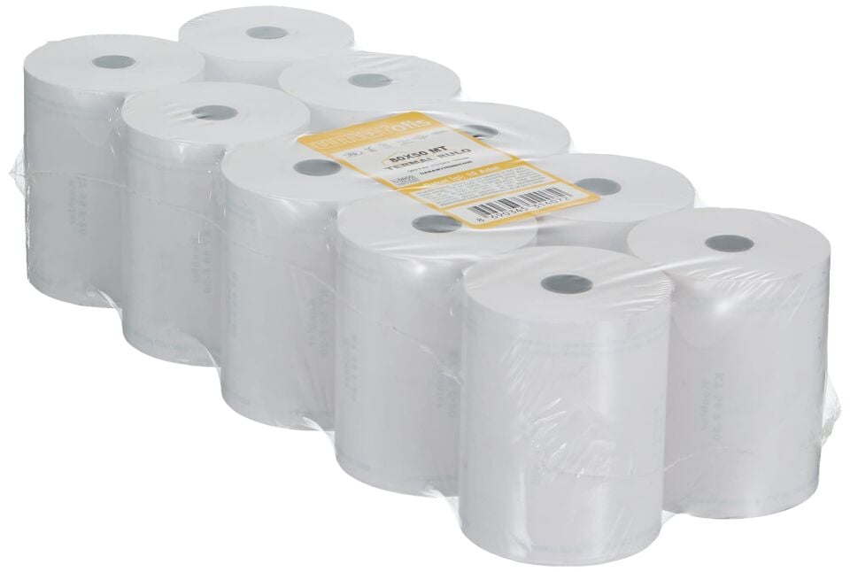 Termal Yazıcı Rulosu 80x50 - 10 Adet