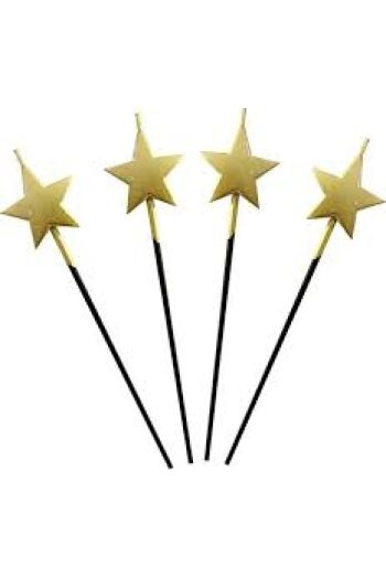 Yıldız Mum Altın 4'lü