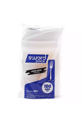 Swordpack Eko Çatal 100 Adet